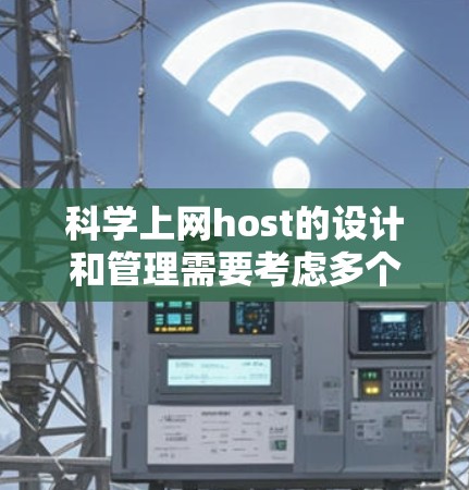 科学上网host的设计和管理需要考虑多个因素，以确保网站的安全性和用户体验。以下是科学上网host的关键要素