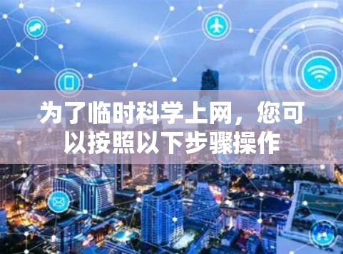 为了临时科学上网，您可以按照以下步骤操作