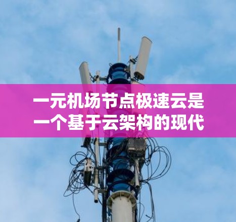 一元机场节点极速云是一个基于云架构的现代机场管理系统，主要用于实时数据分析和决策支持。以下是对该系统的详细分析和总结