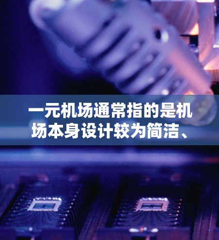 一元机场通常指的是机场本身设计较为简洁、入口设计巧妙的机场，因为这些机场通常只有一个入口，以减少交通压力和乘客等待时间。然而，中文版这一表述可能有特定的含义，比如机场的设计语言或内容以中文为主