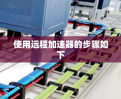 使用远程加速器的步骤如下