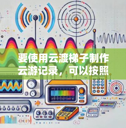要使用云渡梯子制作云游记录，可以按照以下步骤进行