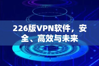 226版VPN软件，安全、高效与未来