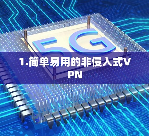 1.简单易用的非侵入式VPN